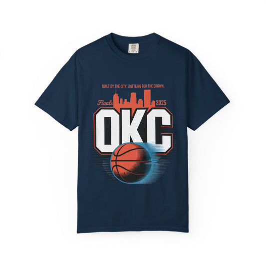 LOUD CITY SPEAKS., NBA MVP, 2025 Unisex Garment-Dyed T-Shirt, Casual Sports Tees, Game Day Outfit, Fan Apparel